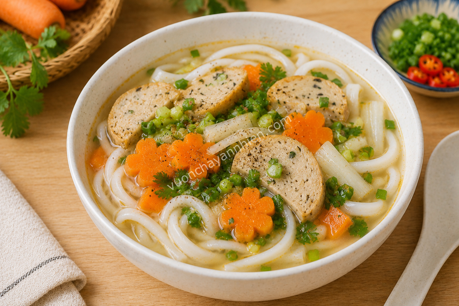 Bánh Canh Chả Chay